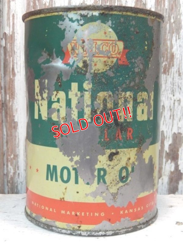 画像2: dp-140114-11 N.M.Co National Regular / Motor Oil Can