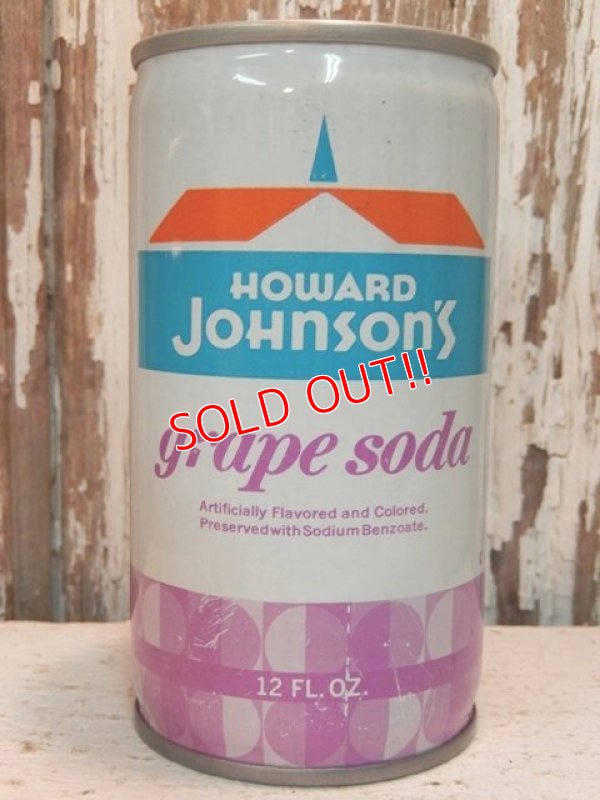 画像1: dp-140201-09 Howard Johnson's / Vintage Grape Soda Can