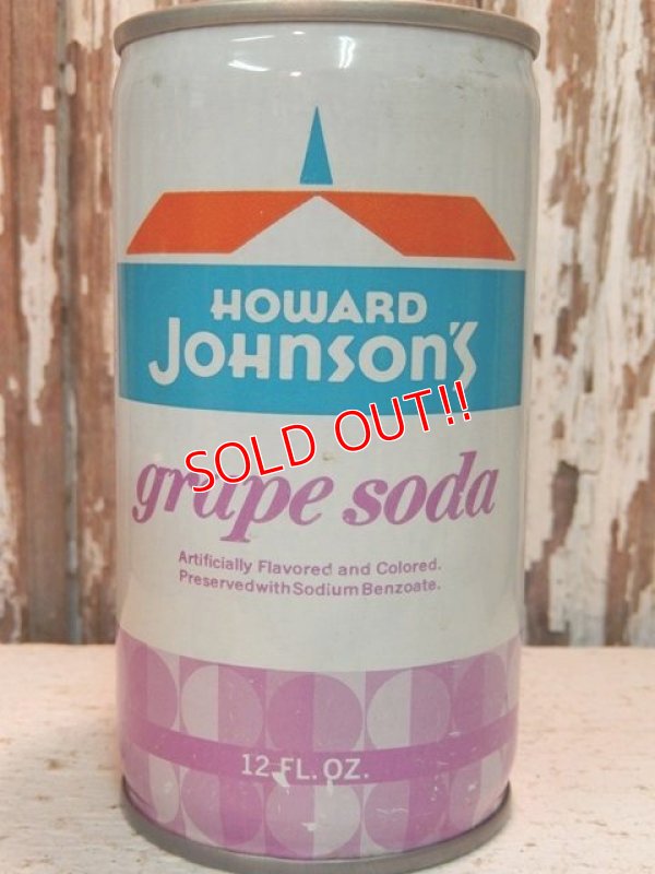 画像2: dp-140201-09 Howard Johnson's / Vintage Grape Soda Can