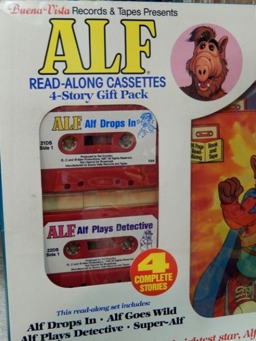 他の写真1: ct-140114-52 ALF / 80's Read-Along Cassettes 4 Story Gift Pack