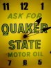 画像3: dp-120705-47 Quaker State / 60's Light Up Sign Clock (3)