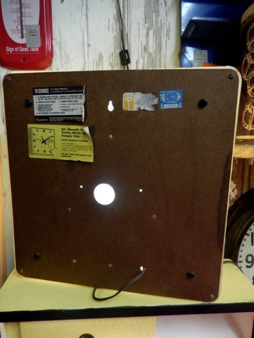 他の写真1: dp-120705-47 Quaker State / 60's Light Up Sign Clock