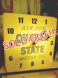 dp-120705-47 Quaker State / 60's Light Up Sign Clock