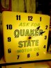 画像1: dp-120705-47 Quaker State / 60's Light Up Sign Clock (1)