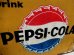 画像2: dp-140205-09 PEPSI / 60's Metal Sign (2)