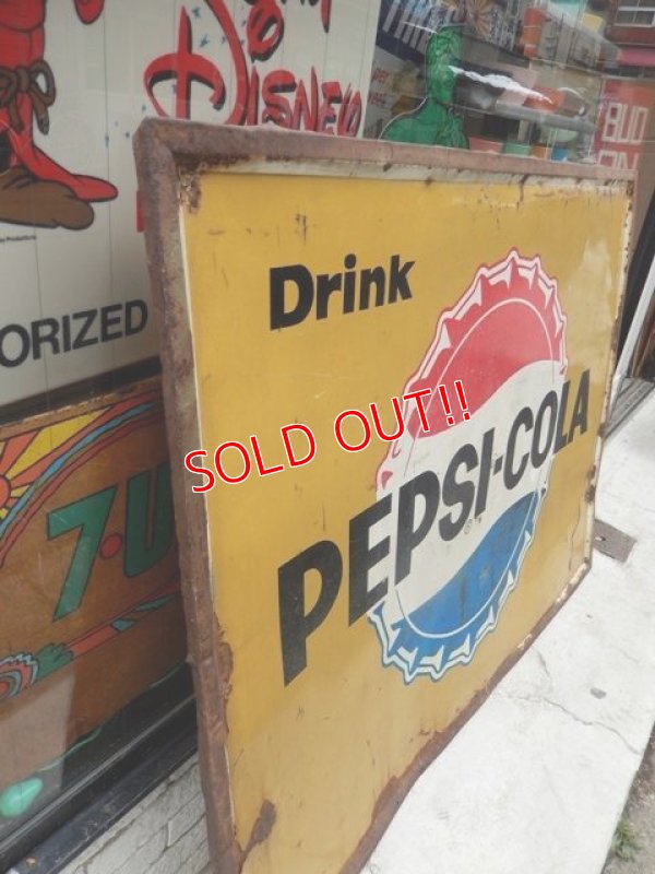 画像3: dp-140205-09 PEPSI / 60's Metal Sign