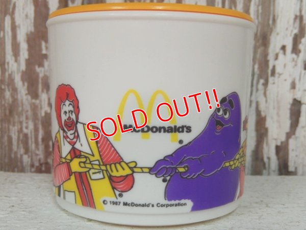 画像1: ct-140211-47 McDonald's / 80's Plastic Mug