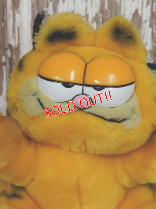 画像2: ct-140211-71 Garfield / R.DAKIN 80's Stick Plush doll