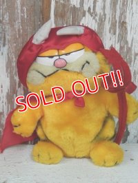 ct-140211-70 Garfield / R.DAKIN 80's Plush doll "Red Devil"