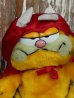 画像2: ct-140211-70 Garfield / R.DAKIN 80's Plush doll "Red Devil" (2)