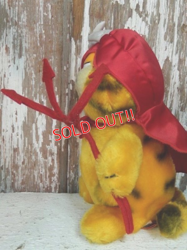画像4: ct-140211-70 Garfield / R.DAKIN 80's Plush doll "Red Devil"