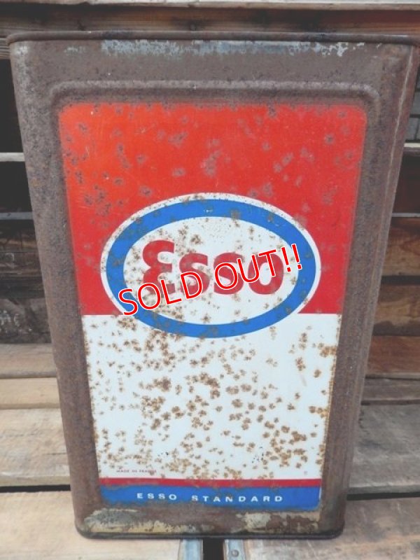 画像3: dp-140116-02 esso / 50's-60's Oil Can (France)