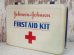 画像1: dp-140201-03 Johnson & Johnson / 80's First Aid Kit (1)