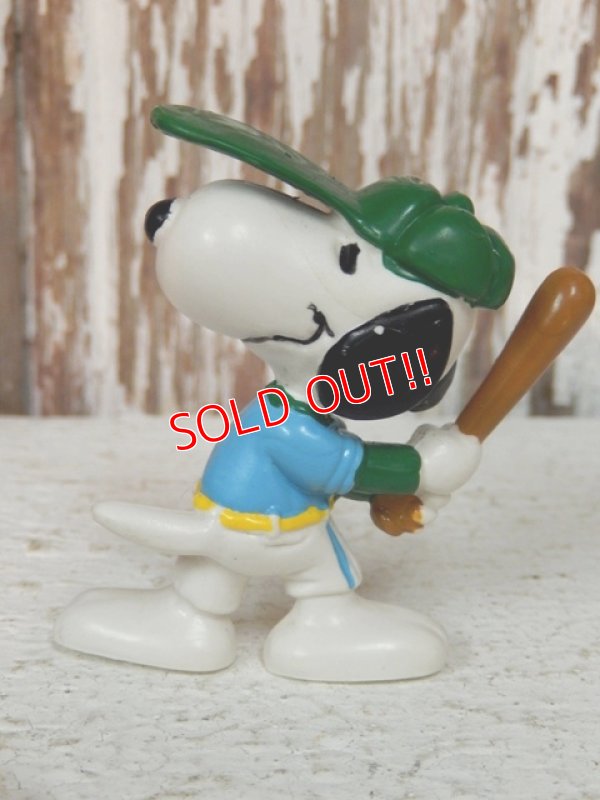 画像3: ct-140218-17 Snoopy / Schleich 80's PVC "Baseball"