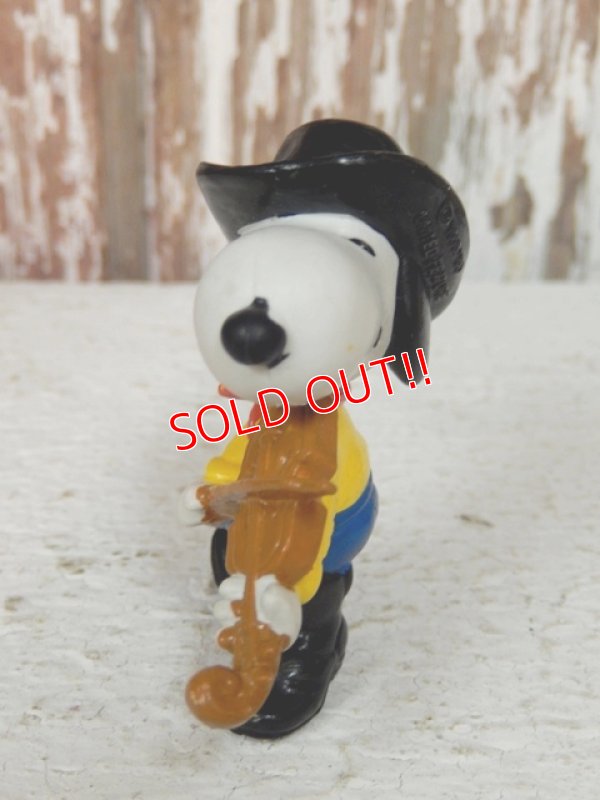 画像2: ct-140218-10 Snoopy / Schleich 80's PVC "Fiddle"