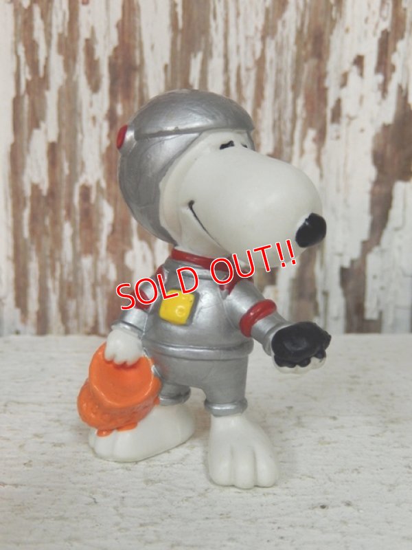 画像1: ct-140218-04 Snoopy / Schleich 80's PVC "Astronaut"