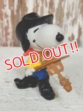 ct-140218-10 Snoopy / Schleich 80's PVC "Fiddle"