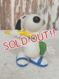 ct-140218-09 Snoopy / Schleich 80's PVC "Brushing"