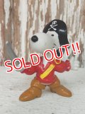 ct-140218-12 Snoopy / Schleich 80's PVC "Pirate"