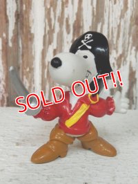 ct-140218-12 Snoopy / Schleich 80's PVC "Pirate"