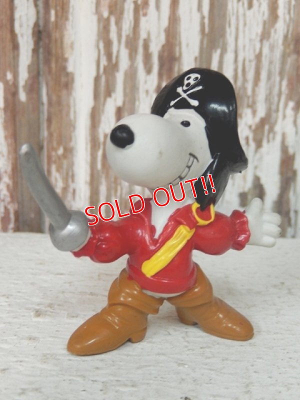 画像1: ct-140218-12 Snoopy / Schleich 80's PVC "Pirate"