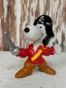 画像1: ct-140218-12 Snoopy / Schleich 80's PVC "Pirate" (1)