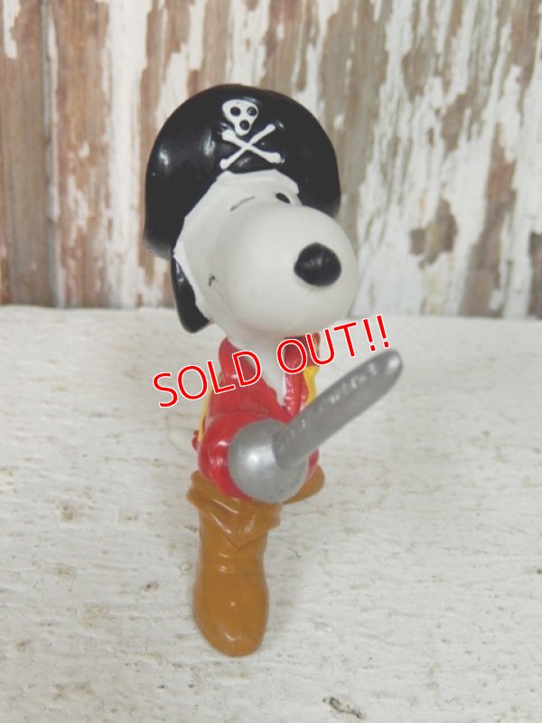 画像2: ct-140218-12 Snoopy / Schleich 80's PVC "Pirate"