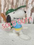 ct-140218-17 Snoopy / Schleich 80's PVC "Baseball"