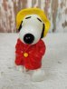 画像2: ct-140218-14 Snoopy / Schleich 80's PVC "Raincoat" (2)