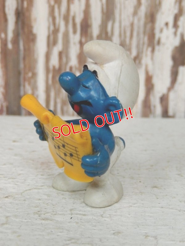画像2: ct-101124-24 Smurf PVC "Singer" (A) #20038
