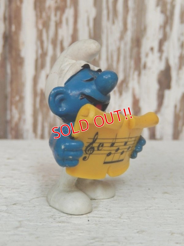 画像3: ct-101124-24 Smurf PVC "Singer" (A) #20038