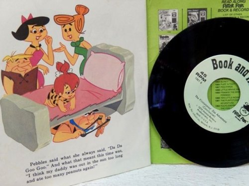 他の写真2: ct-120530-69 The Flintstones / 1974 Zoo Adventure Book and Record