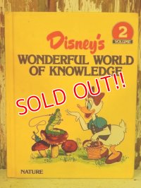 bk-131022-10 Disney's Wonderful World Of Knowledge Vol.2 Picture Book