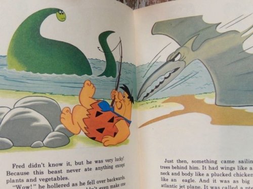 他の写真1: ct-120530-69 The Flintstones / 1974 Zoo Adventure Book and Record