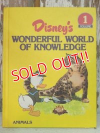 bk-131022-09 Disney's Wonderful World Of Knowledge Vol.1 Picture Book