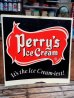 画像4: dp-140116-01 Perry's Ice Cream / Vintage W-side Plastic sign (4)