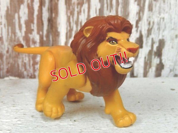 画像1: ct-130514-92 Lion King / Mufasa 90's Plastic figure