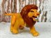 画像1: ct-130514-92 Lion King / Mufasa 90's Plastic figure (1)