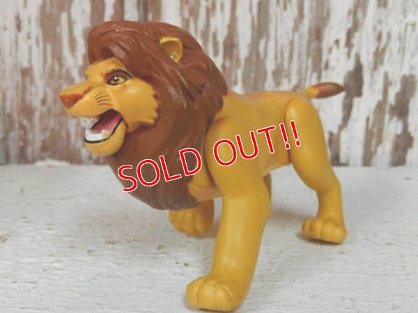 画像2: ct-130514-92 Lion King / Mufasa 90's Plastic figure