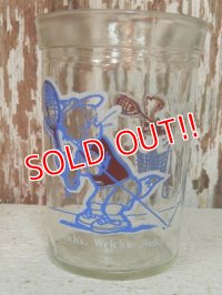 gs-140303-04 Tom & Jerry / Welch's 1991 Glass "Tennis"