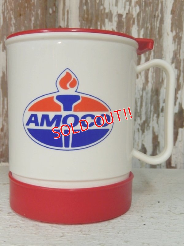 画像1: dp-140305-05 Amoco / 80's Plastic Mug (Red)