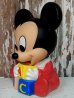 画像2: ct-140304-17 Baby Mickey Mouse / Shelcore 1986 Squeak Doll (2)