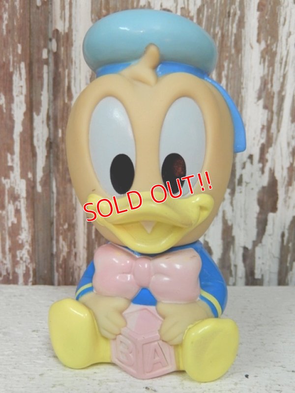 画像1: ct-140304-15 Baby Donald Duck / ARCO 80's Squeak Doll