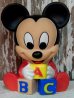 画像1: ct-140304-17 Baby Mickey Mouse / Shelcore 1986 Squeak Doll (1)