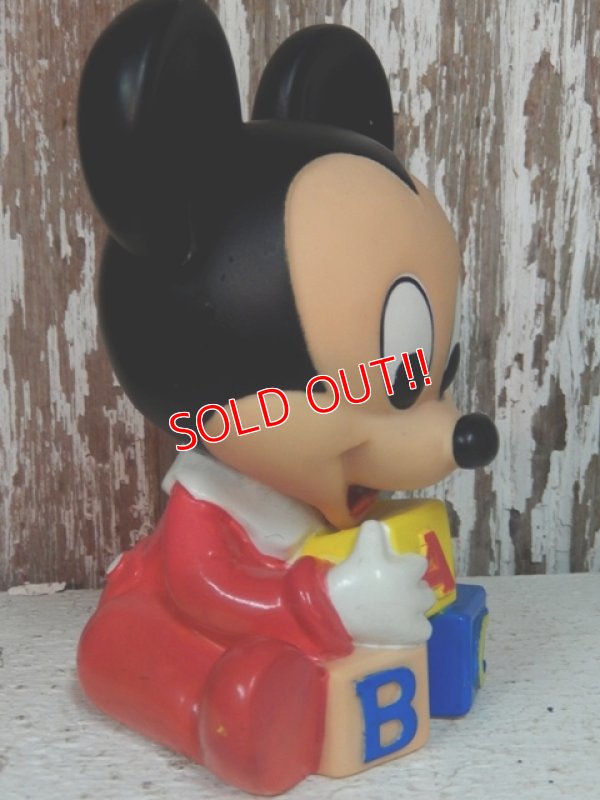 画像3: ct-140304-17 Baby Mickey Mouse / Shelcore 1986 Squeak Doll