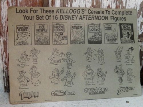 他の写真1: ct-110830-51 Disney's / Kellogg's 90's PVC (MIB)