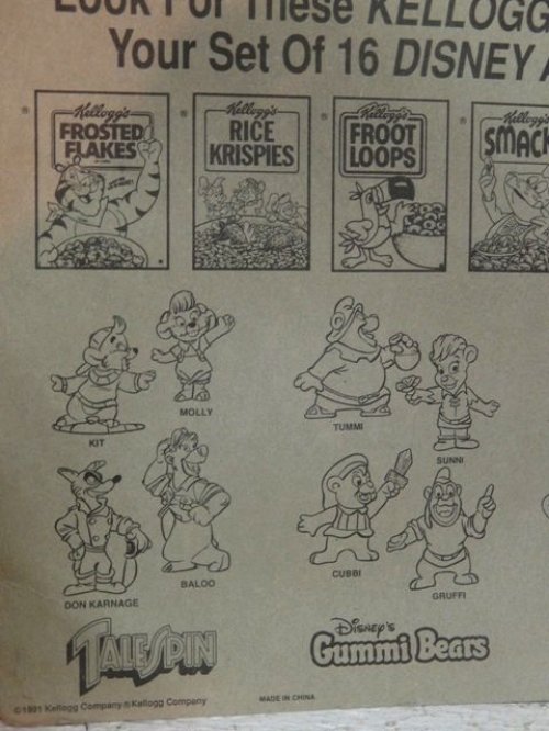 他の写真2: ct-110830-51 Disney's / Kellogg's 90's PVC (MIB)