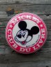 画像1: pb-140114-06 Mickey Mouse / Vintage Pinback "Club Du Livre" (1)