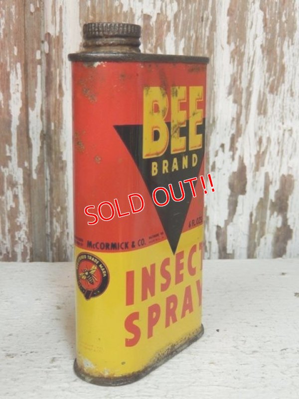 画像3: dp-140305-01 BEE Brand / Vintage Insect Spray Can