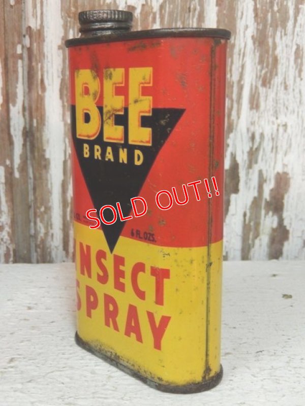 画像2: dp-140305-01 BEE Brand / Vintage Insect Spray Can